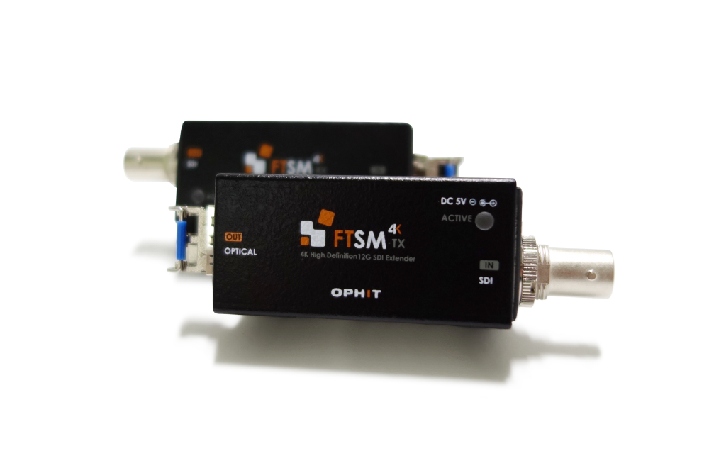 Ophit 4K optischer Extender 12G SDI (FTDS)