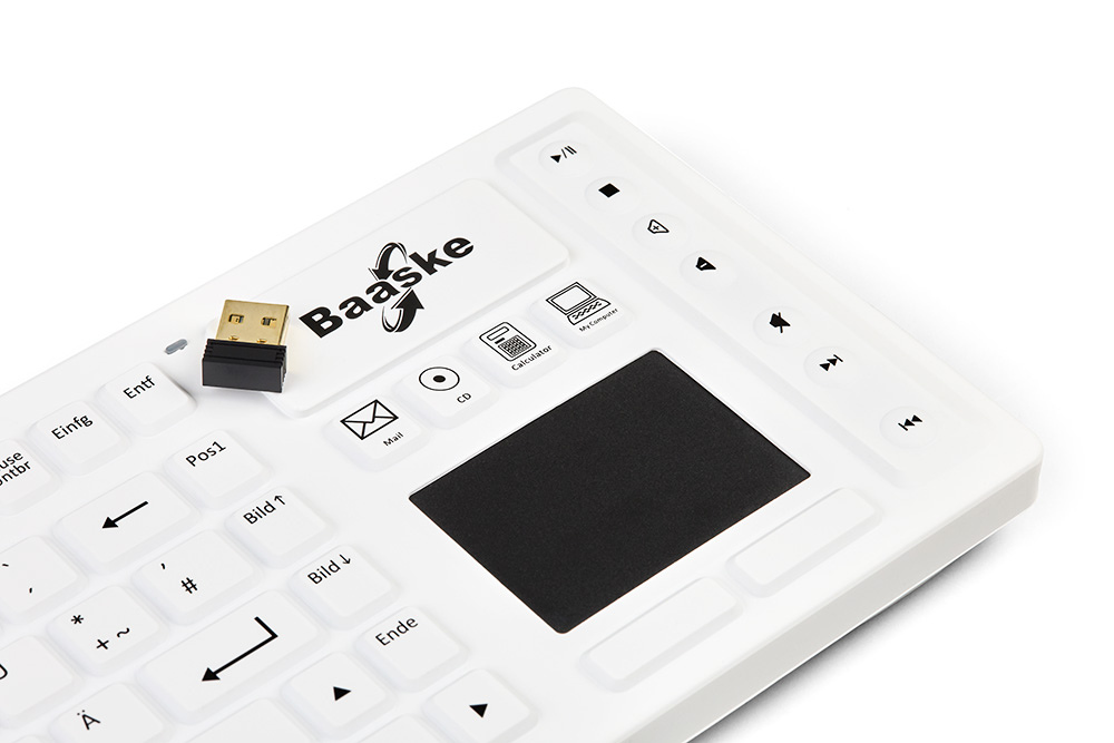Baaske BLT02 Medizinische Wireless Tastatur (DE)